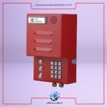 تلفن صنعتی کیپد دار (بدون هَندی) مدل البرز - تصویر 3