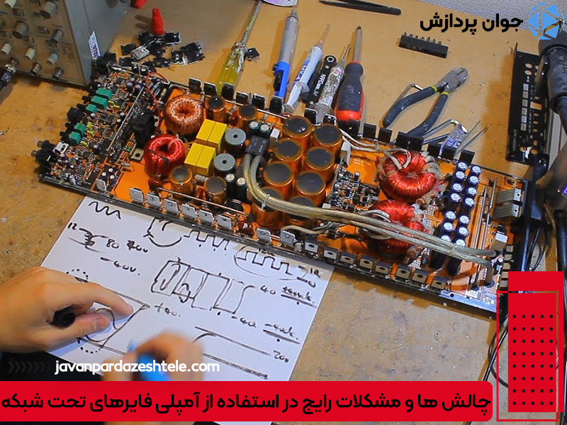 چالش ها و مشکلات رایج در استفاده از آمپلی فایرهای تحت شبکه