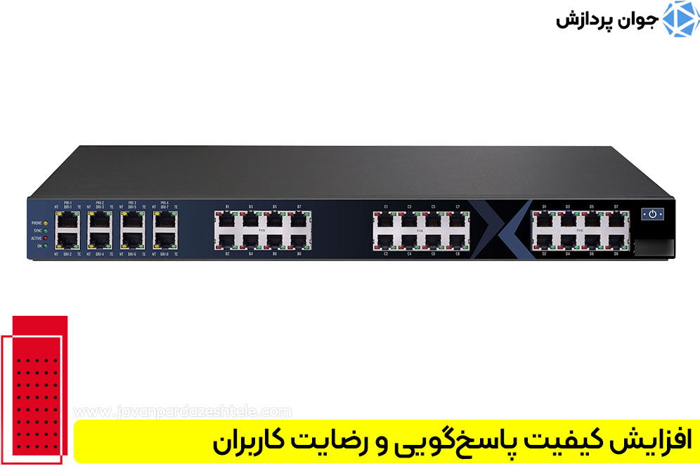 افزایش کیفیت پاسخگویی و رضایت کاربران